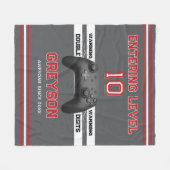 Double digits! Perfect Ten Year old Birthday Flee Fleece Deken (Voorkant (Horizontaal))