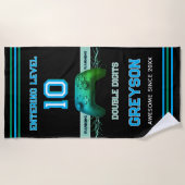 Double digits! Perfect Ten Year old Birthday Strandlaken (Voorkant)