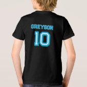 Double digits! Perfect Ten Year old Birthday Tri-Blend Shirt (Achterkant)