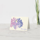 Double Doves B'nai Mitzvah - Hartelijk dank Bedankkaart (Voorkant)