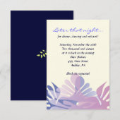 Double Doves B'nai Mitzvah Invitation Party Card Kaart (Voorkant / Achterkant)