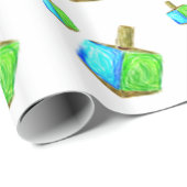 Double Dreidels Cadeaupapier (Rol Hoek)