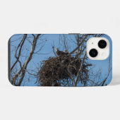 Double Eagle Trouble iPhone Hoesje iPhone 14 Hoesje (Achterkant horizontaal)