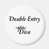 Double Entry Diva Magneet (Voorkant)