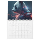 Double Exposure Art 2026 Unique Surreal Photo Kalender (Feb 2026)