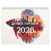Double Exposure Art 2026 Unique Surreal Photo Kalender (Hoes)