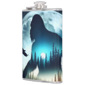 Double Exposure Bigfoot, Eagle and Full Moon Heupfles (Links)