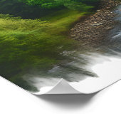 Double Exposure Bigfoot in Nature Poster (Hoek)