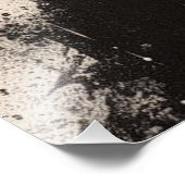 Double Exposure Man Profiel City Skyline Foto Afdruk (Hoek)