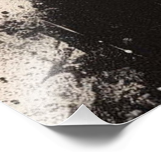 Double Exposure Man Profiel City Skyline Foto Afdruk (Hoek)