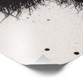 Double Exposure Man Profiel met Berglandschap Foto Afdruk (Hoek)