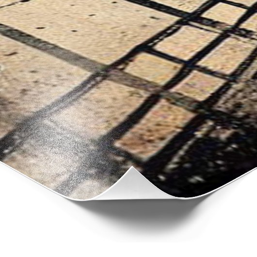 Double Exposure Vrouw met Vuurtoren en meeuw Foto Afdruk (Hoek)