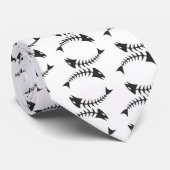 Double Fishbone Fischgräte Stropdas (Opgerold)