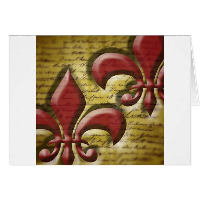 Double Fleur de Lis (Voorkant Horizontaal)