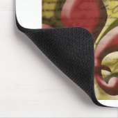 Double Fleur de Lis Muismat (Hoek)