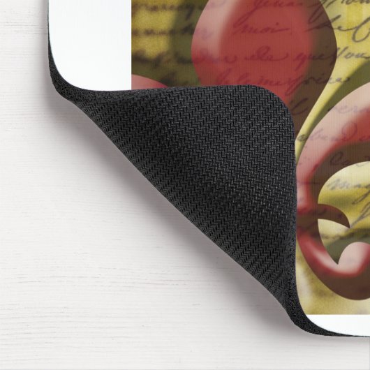 Double Fleur de Lis Muismat (Hoek)