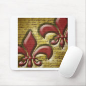 Double Fleur de Lis Muismat (Met muis)