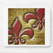 Double Fleur de Lis Muismat (Voorkant)