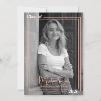 Double Framed Afstuderen Aankondiging