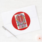 Double Happiness Grote Sticker (karper) (Envelop)