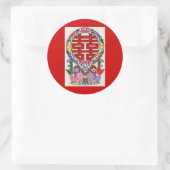 Double Happiness Grote Sticker (karper) (Tas)