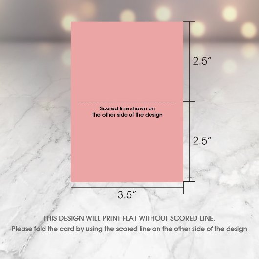 Double Happiness Peony Wedding Place Card Kaart