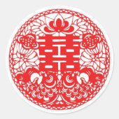 Double Happiness Sticker (Voorkant)