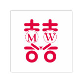 double happy zelfinktende stempel (Design)