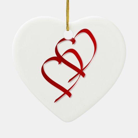 Double Heart Ornament (Achterkant)