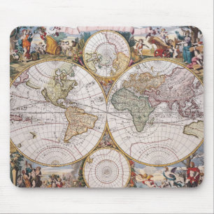 Double Hemisphere Polar Map Muismat