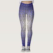 Double Infinity antiek gold + uw ideeën Leggings (Voorkant)