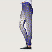 Double Infinity antiek gold + uw ideeën Leggings (Links)