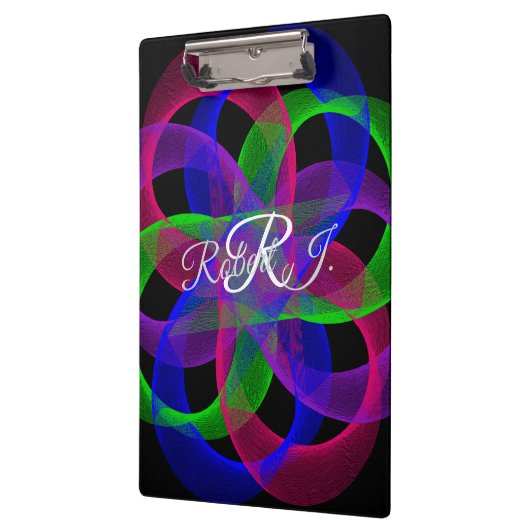 Double Loop Mesh Geometric Clipboard Klembord (Links)