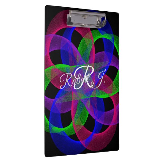 Double Loop Mesh Geometric Clipboard Klembord (Rechts)