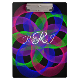 Double Loop Mesh Geometric Clipboard Klembord