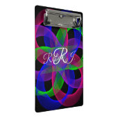 Double Loop Mesh Geometric Mini Clipboard Klembord (Schuin)