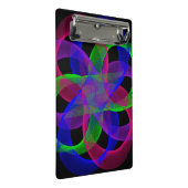 Double Loop Mesh Geometric Mini Clipboard Klembord (Schuin)