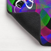 Double Loop Mesh Geometric Mouse Pad Muismat (Hoek)