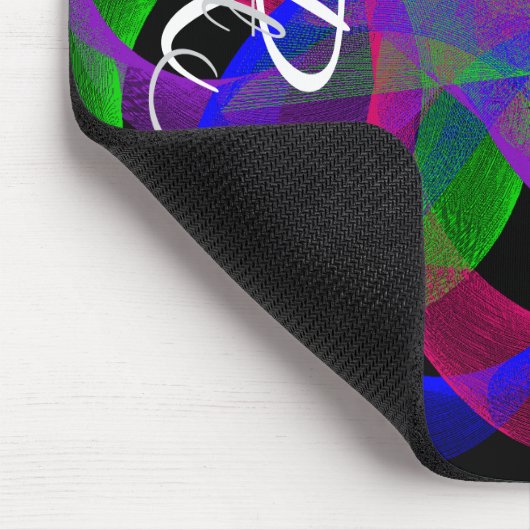 Double Loop Mesh Geometric Mouse Pad Muismat (Hoek)