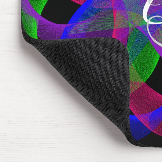 Double Loop Mesh Geometric Mouse Pad Muismat (Hoek)