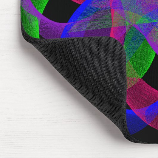 Double Loop Mesh Geometric Mouse Pad Muismat (Hoek)
