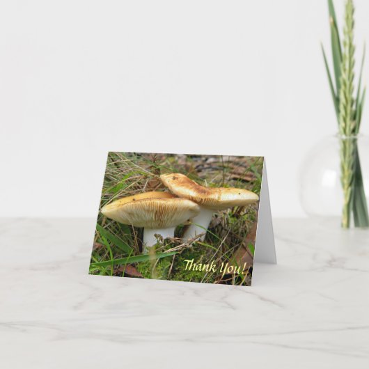 Double Mushroom Note Kaart (Voorkant)