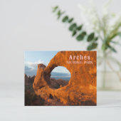 Double O Arch, Arches National Park, Utah Briefkaart (Staand voorkant)