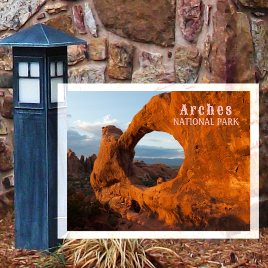 Double O Arch, Arches National Park, Utah Briefkaart