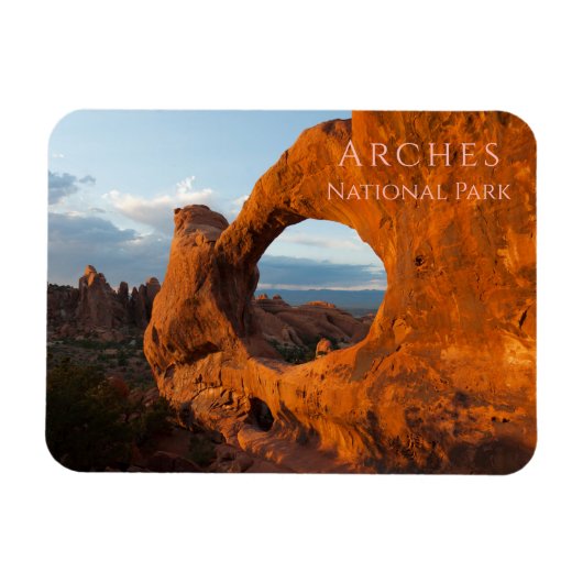 Double O Arch, Arches National Park, Utah Magneet (Horizontaal)