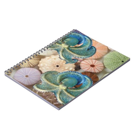 Double Octopus Spiral Photo Album Notitieboek (Linkerzijde)