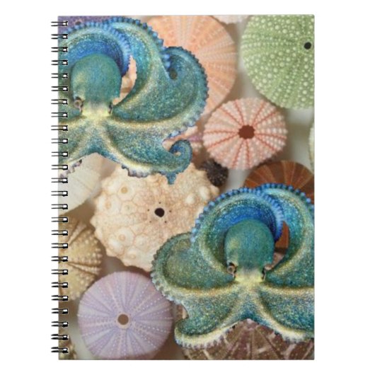 Double Octopus Spiral Photo Album Notitieboek (Voorkant)