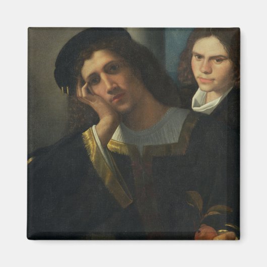 Double Portrait, c.1502 Magneet (Voorkant)