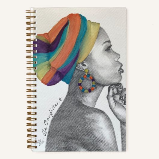 Double Queens Aangepaste Spiraal Notebook (5.5x8.5 Notitieboek (Voorkant)