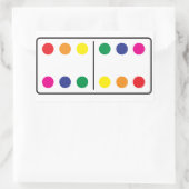 Double Rainbow Domino Sticker (Tas)